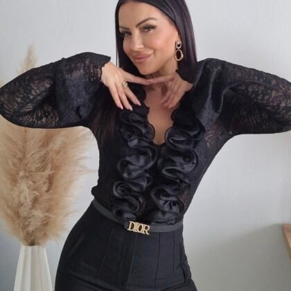 Τοπ δαντελένιο ελαστικό