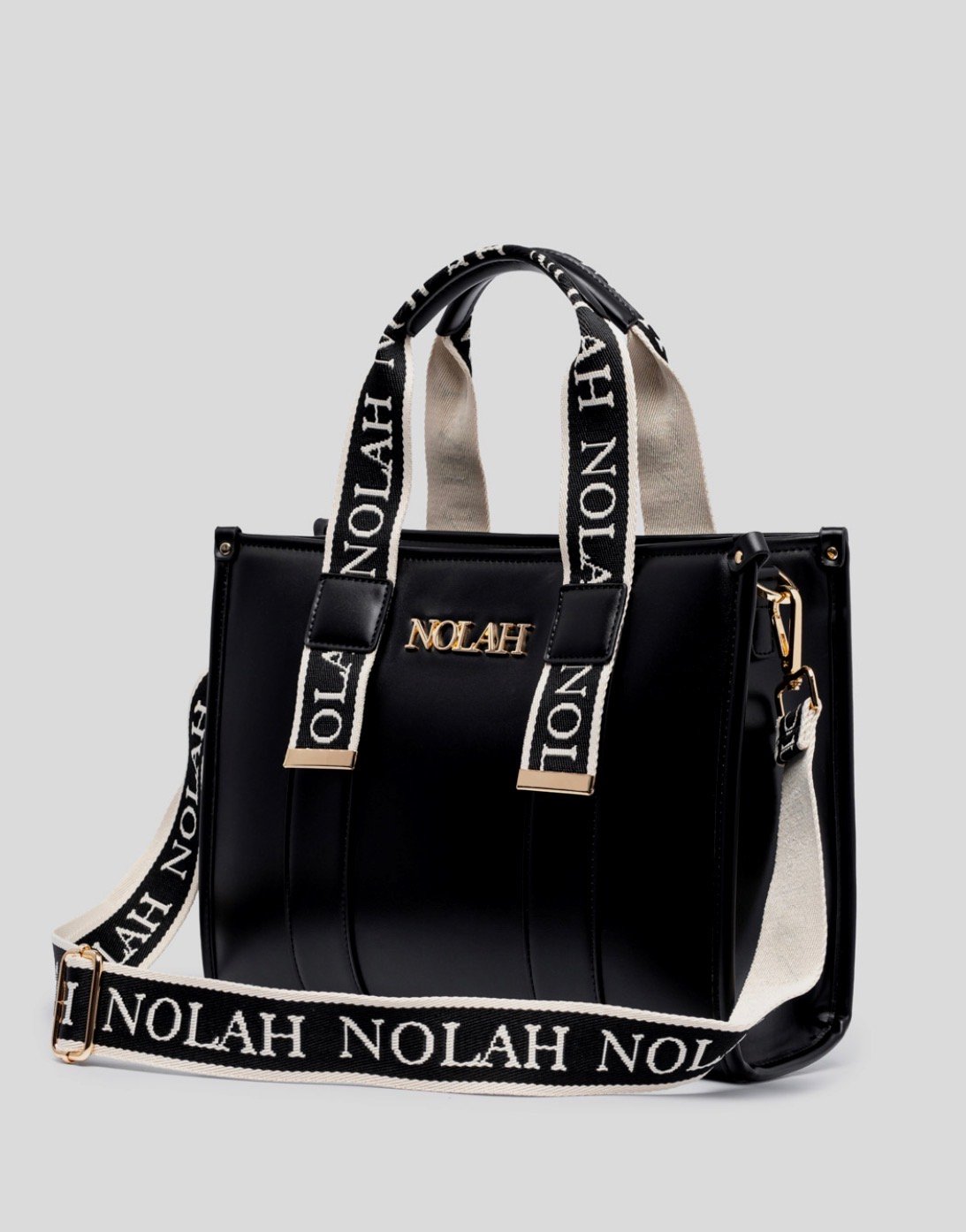 KENDRA BLACK LIGHT GOLD – Τσάντα ώμου & χιαστί - Image 2