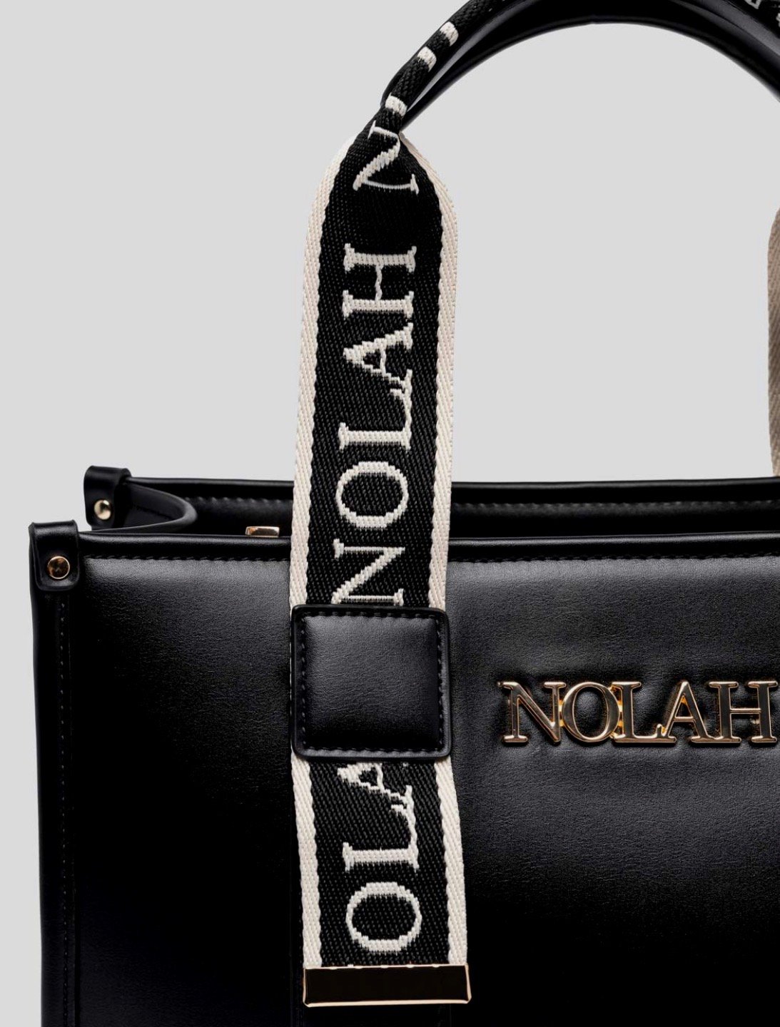 KENDRA BLACK LIGHT GOLD – Τσάντα ώμου & χιαστί - Image 4