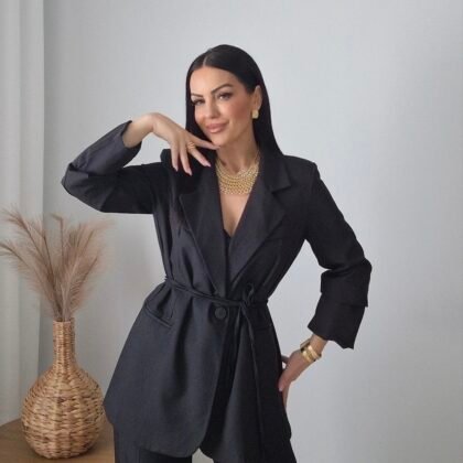 Power suit μαύρο