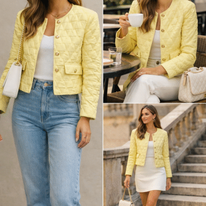 Μπουφανακι κίτρινο καπιτονε