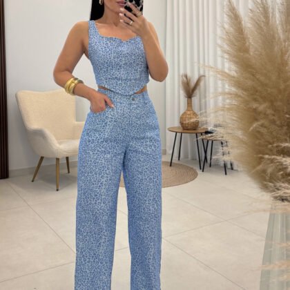 Denim set ελαστικο