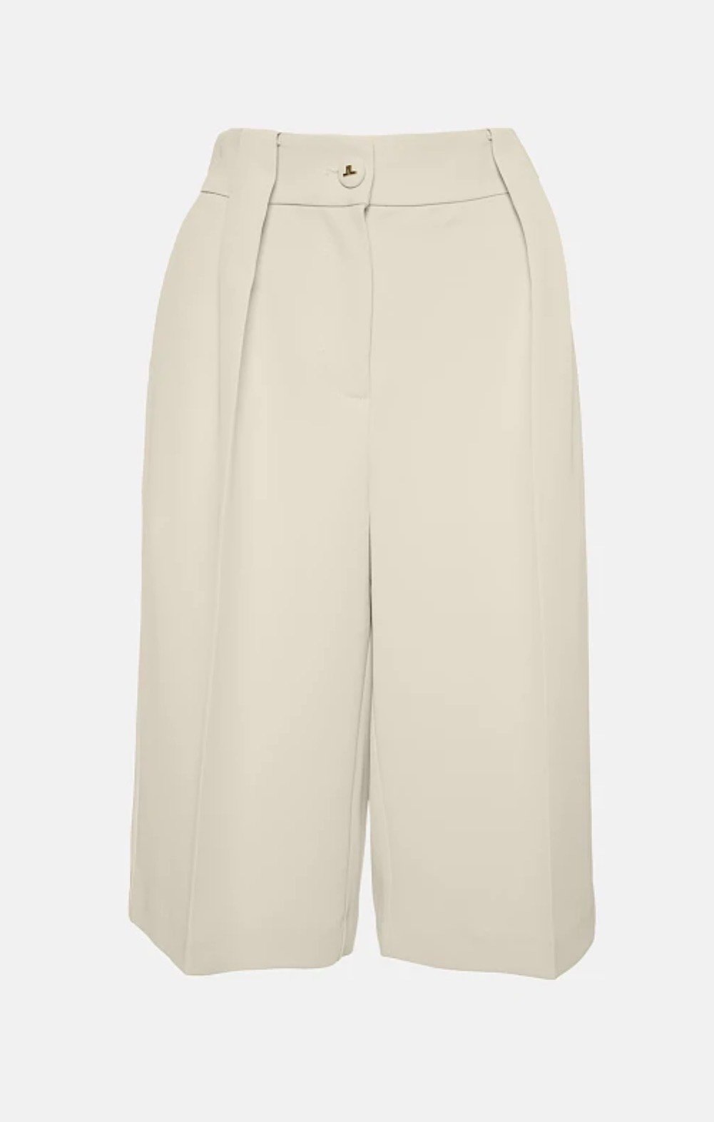 Κρεπ βερμούδα με πιέτες