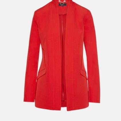 Μεσάτο σακάκι με διακοσμητικές ραφές