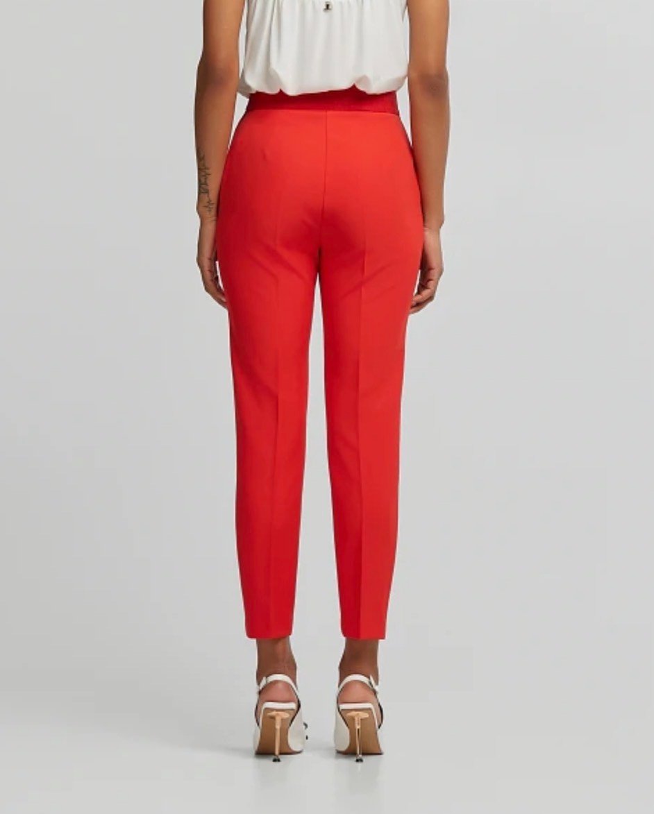 Στενό παντελόνι με λάστιχο - Image 3