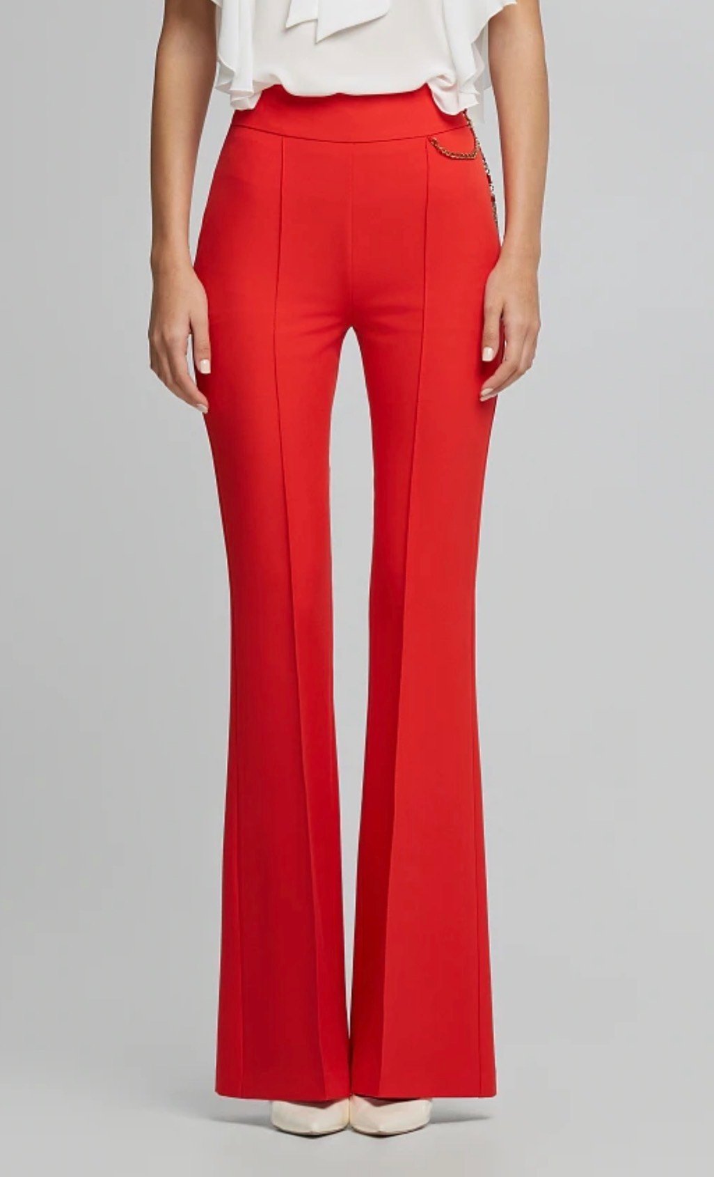 Παντελόνι καμπάνα με αλυσίδα