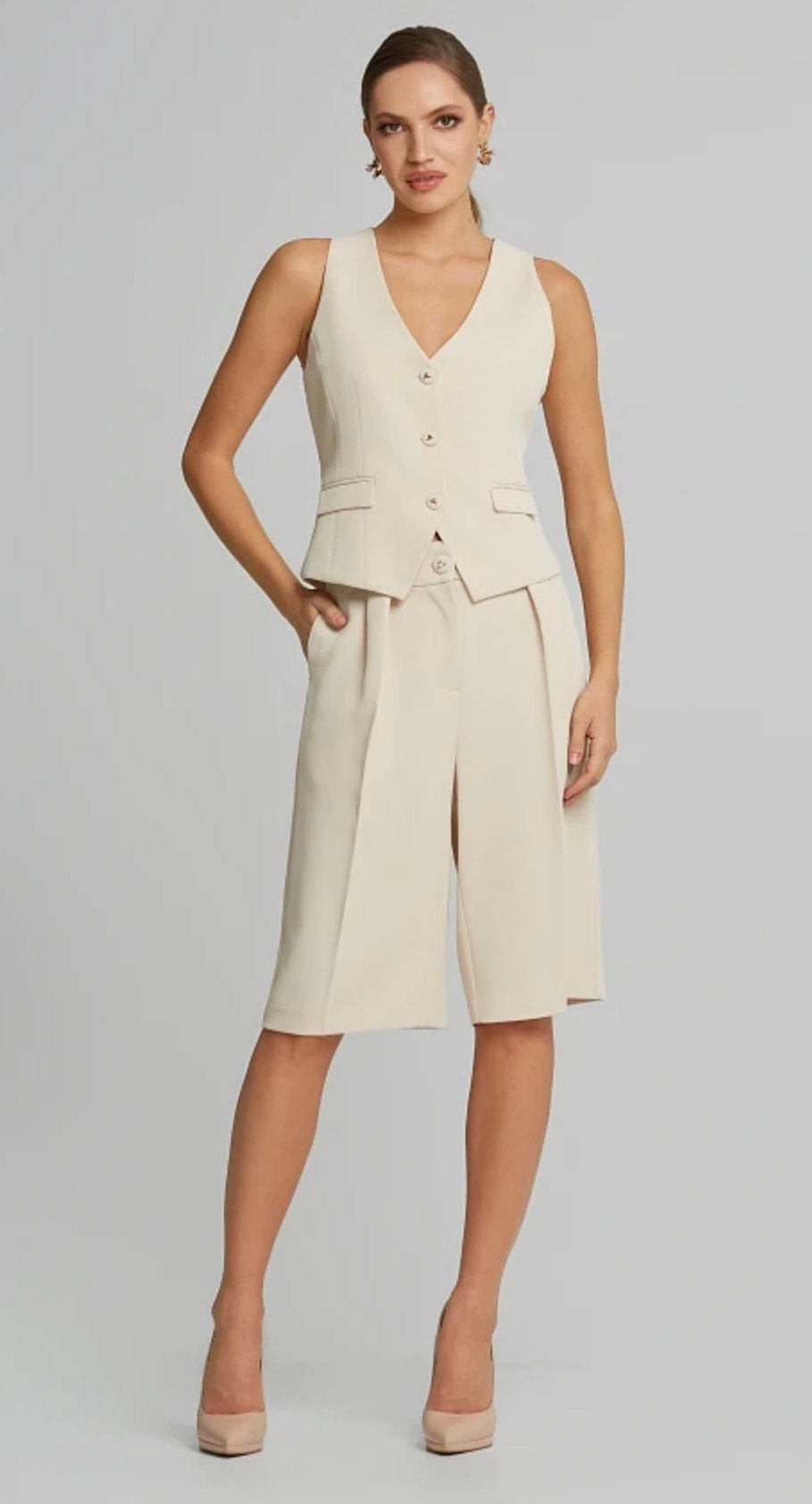 Μεσάτο κρεπ γιλέκο - Image 3