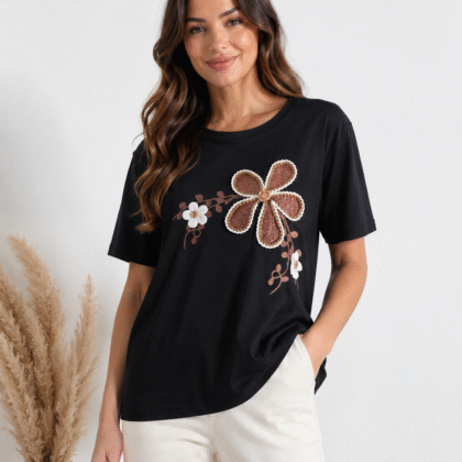 T shirt μαυρο