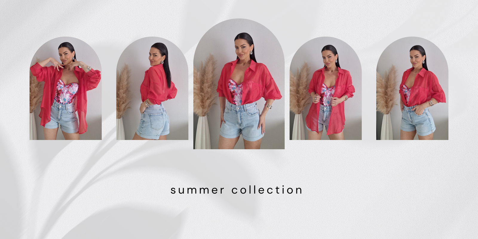 Gray Minimalist New Collection Banner
