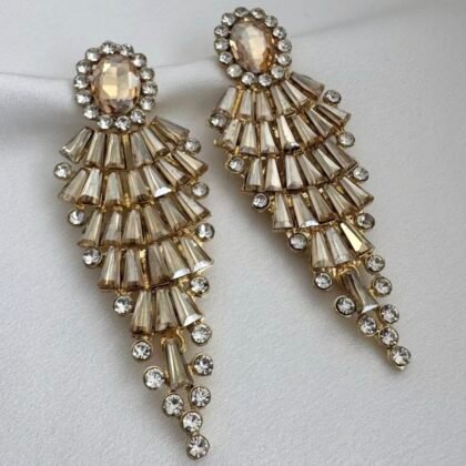 Golden glow earrings