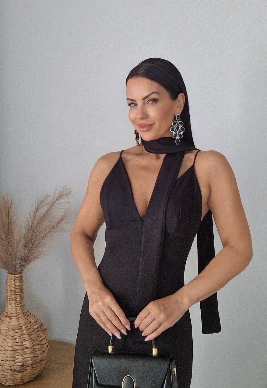 Black Étoile Maxi Dress - Image 5