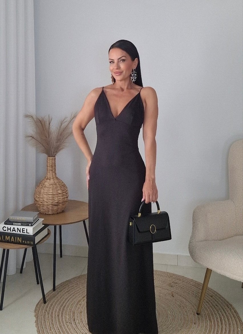 Black Étoile Maxi Dress - Image 3