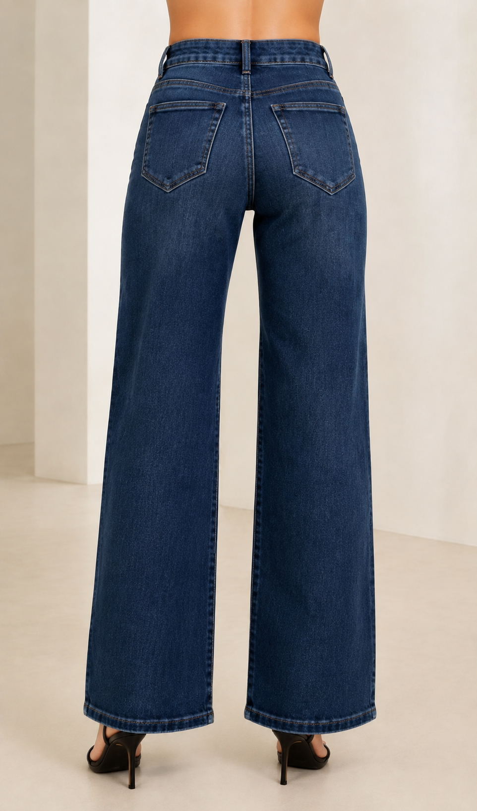 Sculpt Push-Up Wide Leg Jeans - Image 2