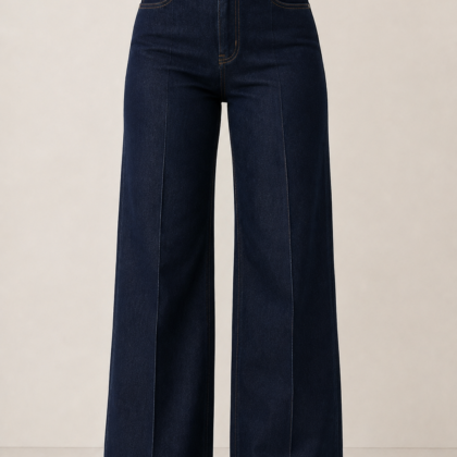 Essential Wide Leg Ελαστικό Τζιν