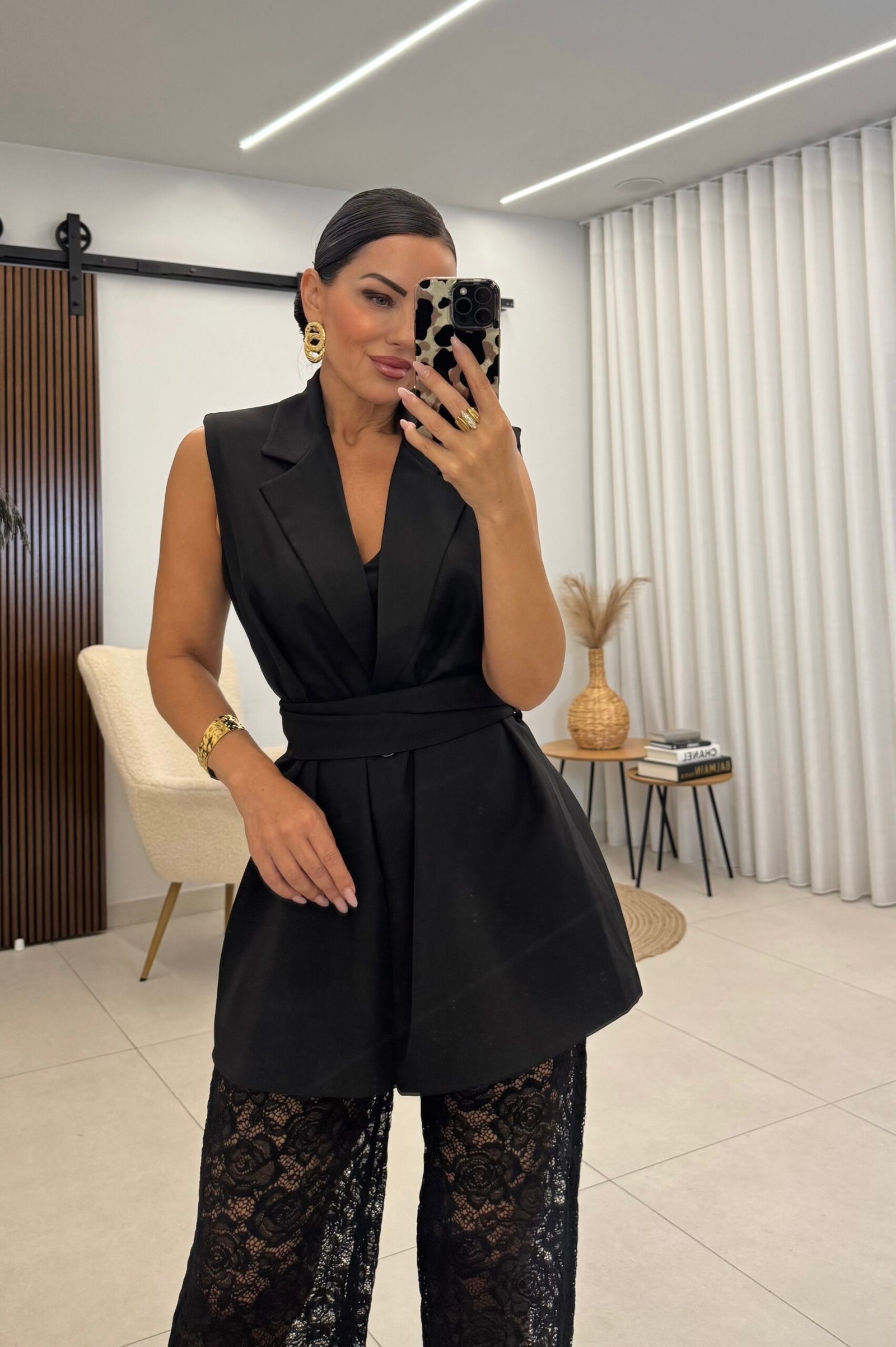 Black Lace Elegance Set - Image 2