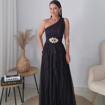 Black muse dress
