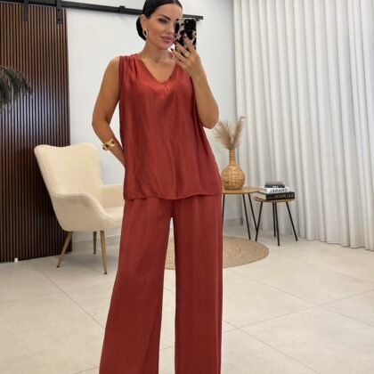 Burnt orange Muse set