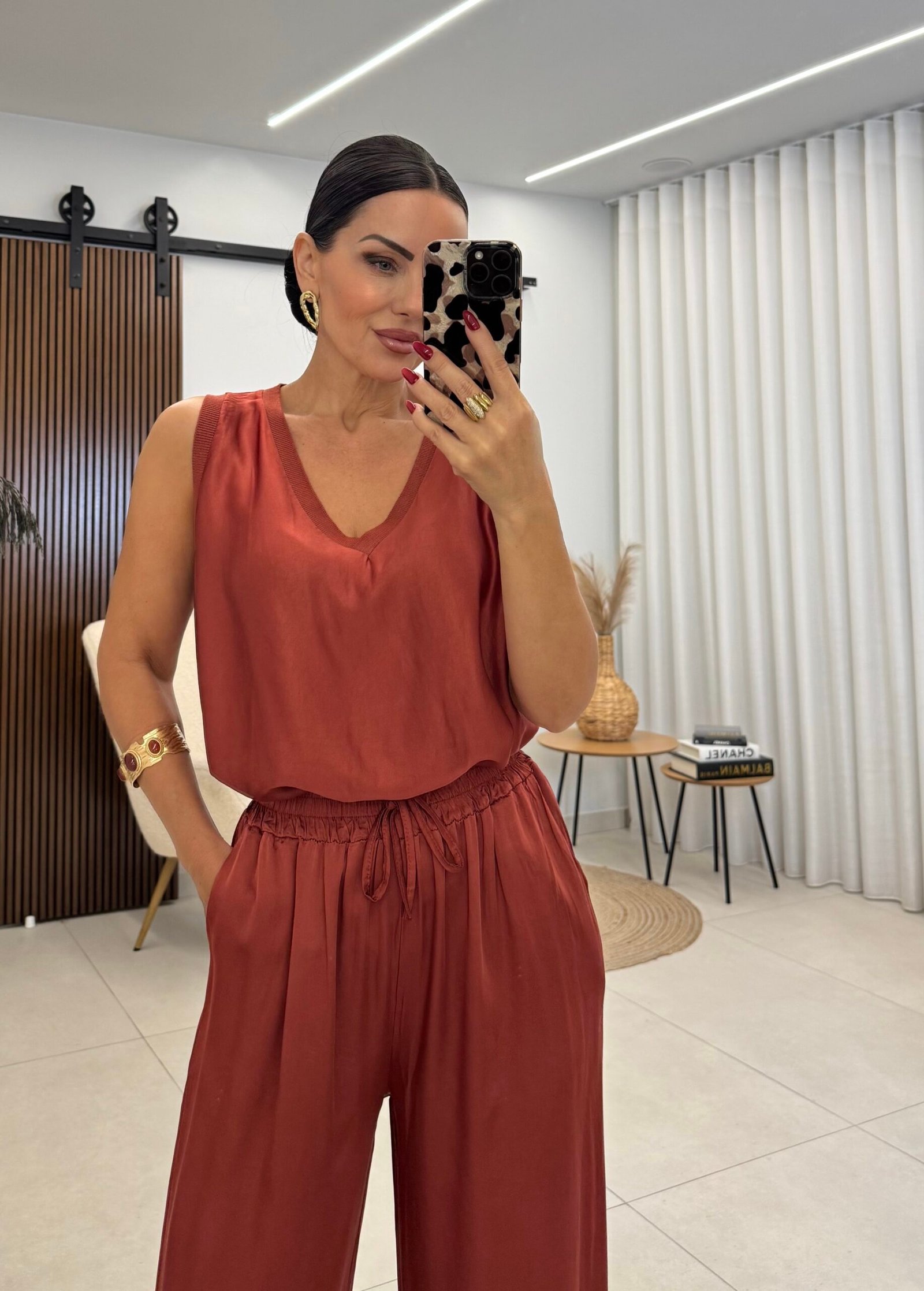 Burnt orange Muse set - Image 3
