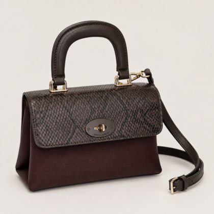 Chocolate Snake Handbag