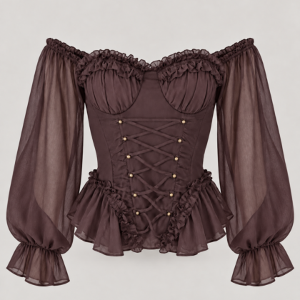 Élodie Corset Top chocolate