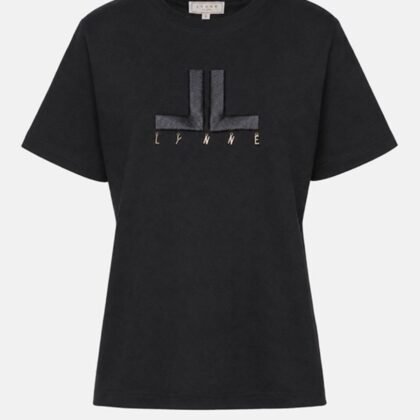 Μπλούζα Lynne με logo κέντημα και μεταλλικά charms