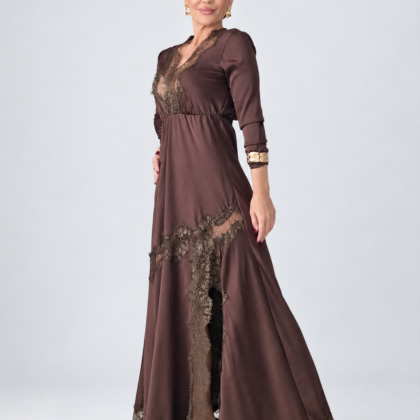 Chocolate Elegance” με Δαντέλα