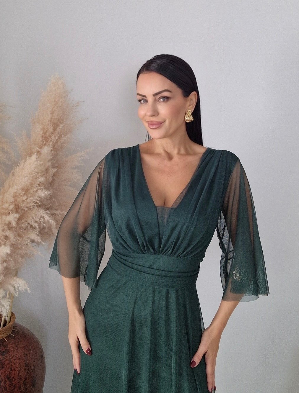 Étoile – Maxi φόρεμα από ελαστικό τούλι - Image 3